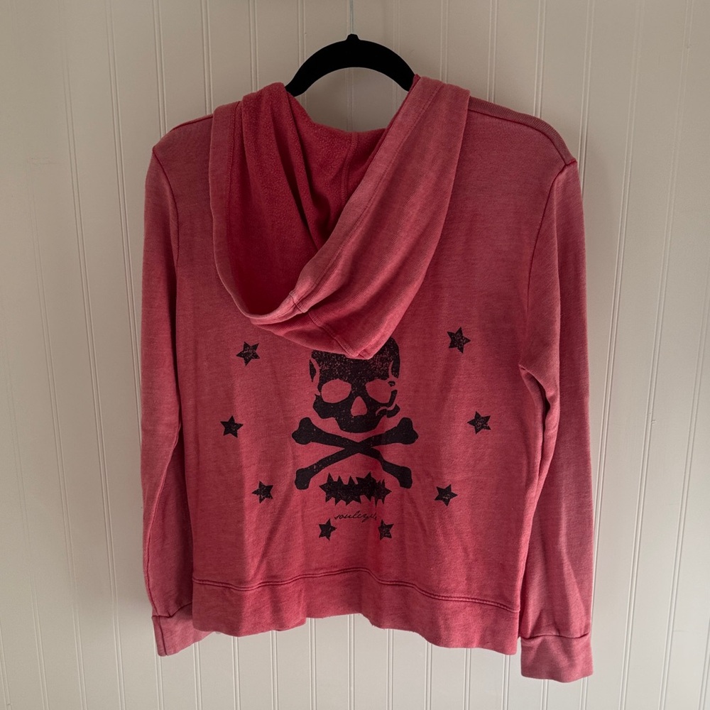 Soul Cycle zip up Hoodie size M/L